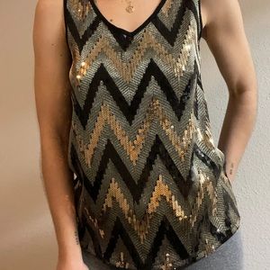 Sequin Tank